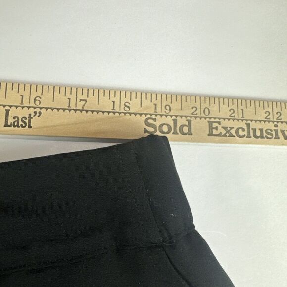 Avenue Pull On‎ Straight Leg Dress Pants Womens 18P Black Tummy Control Stretch - Picture 6 of 11